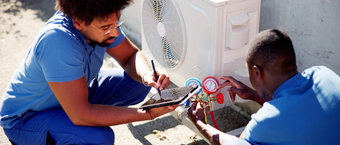 HVAC using procurement software
